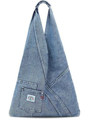 Denim Purse for Women Retro Jean Shoulder Handbags